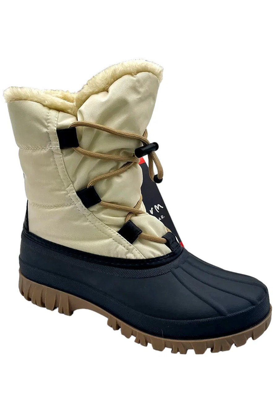 Cougar Waterproof Bungee Winter Boots Cinch Bone - Medium